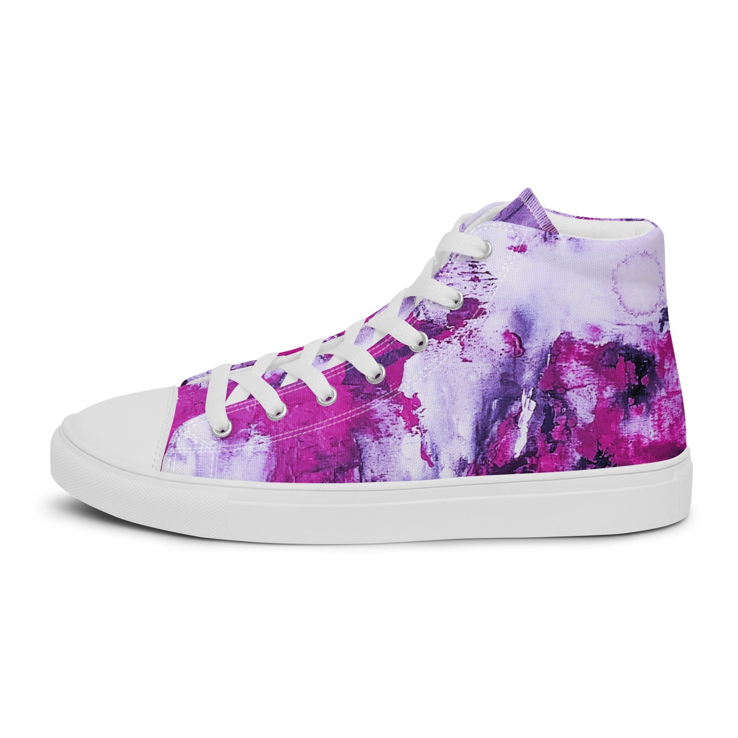 Womyn's High Top - Mismatch Pink