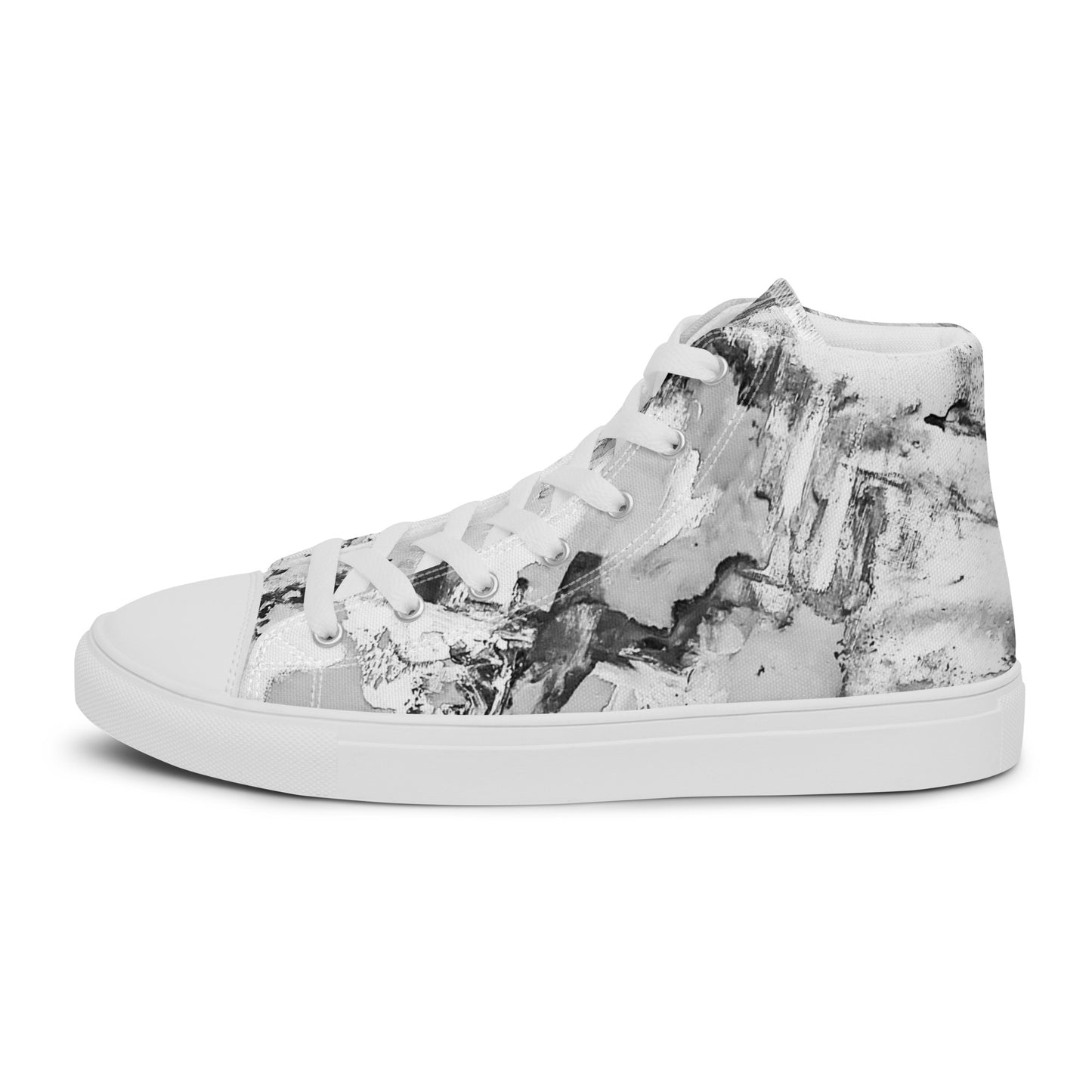 Womyn's High Top - Mismatch Grey