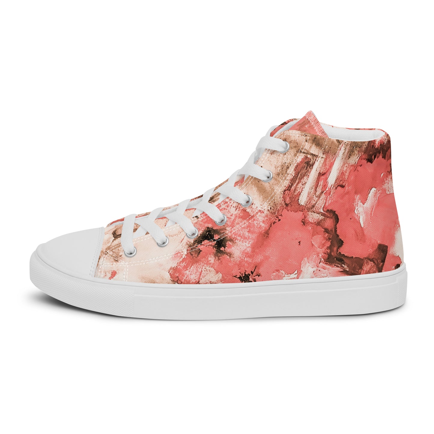 Womyn's High Top - Mismatch Peach