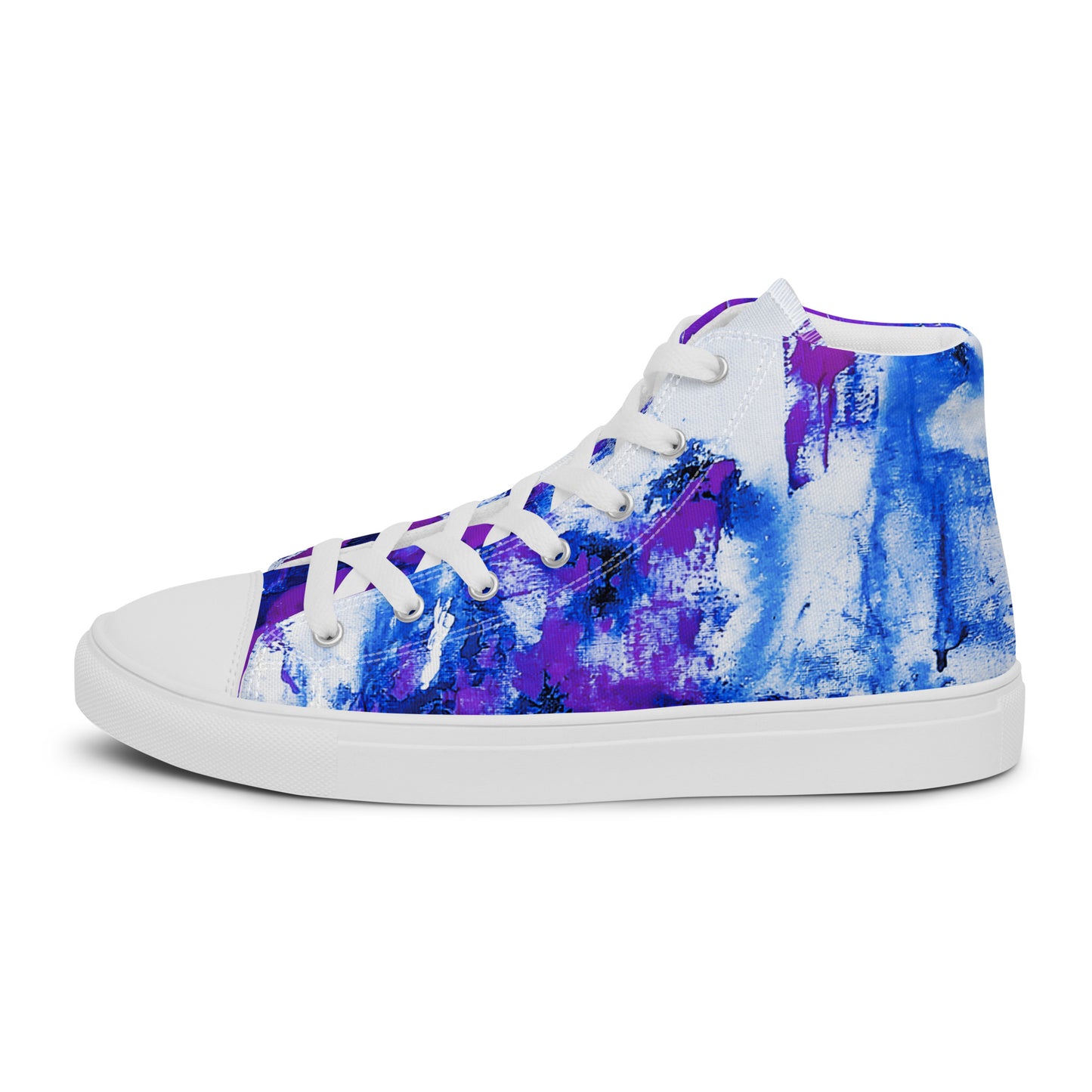 Womyn's High Top - Mismatch Purple