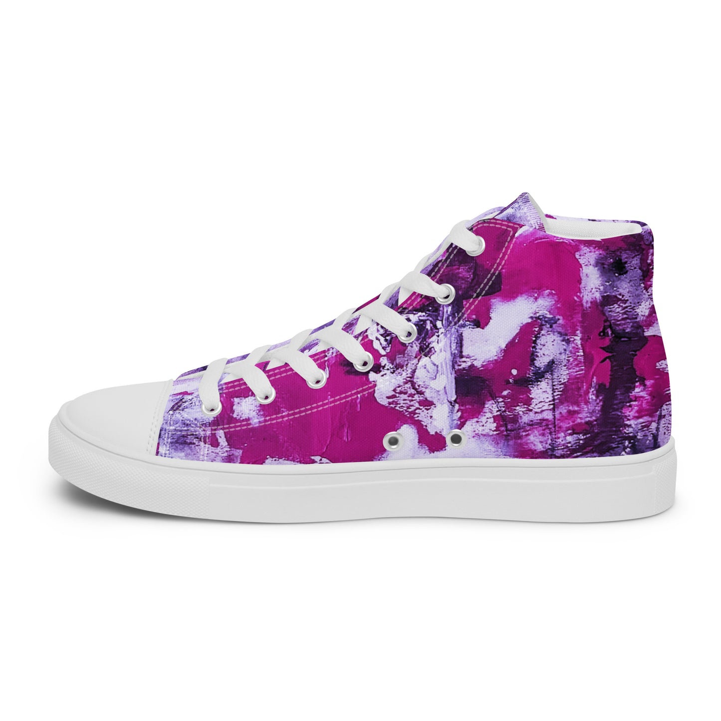 Womyn's High Top - Mismatch Pink