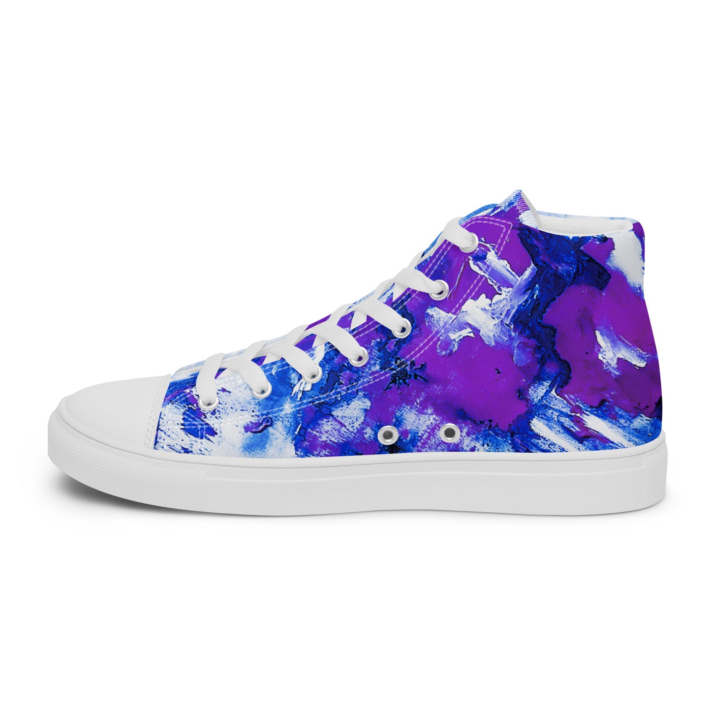 Womyn's High Top - Mismatch Purple