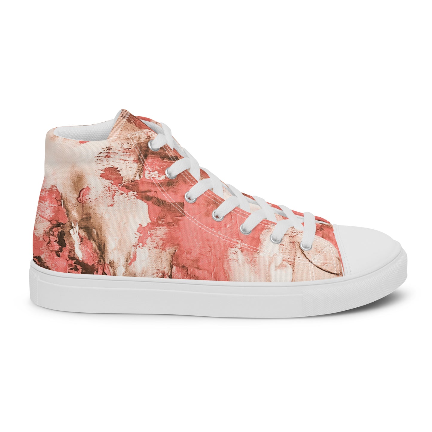 Womyn's High Top - Mismatch Peach