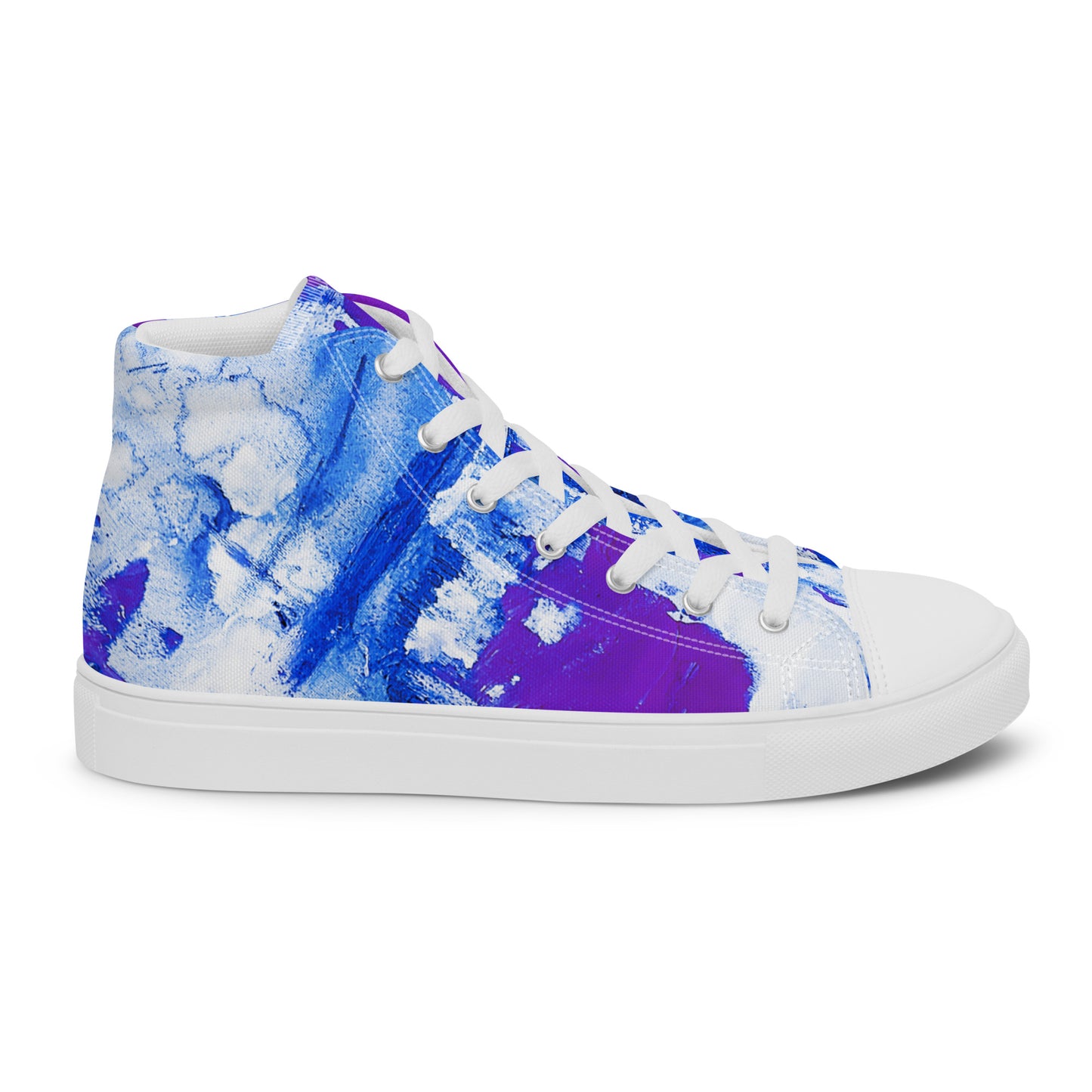 Womyn's High Top - Mismatch Purple