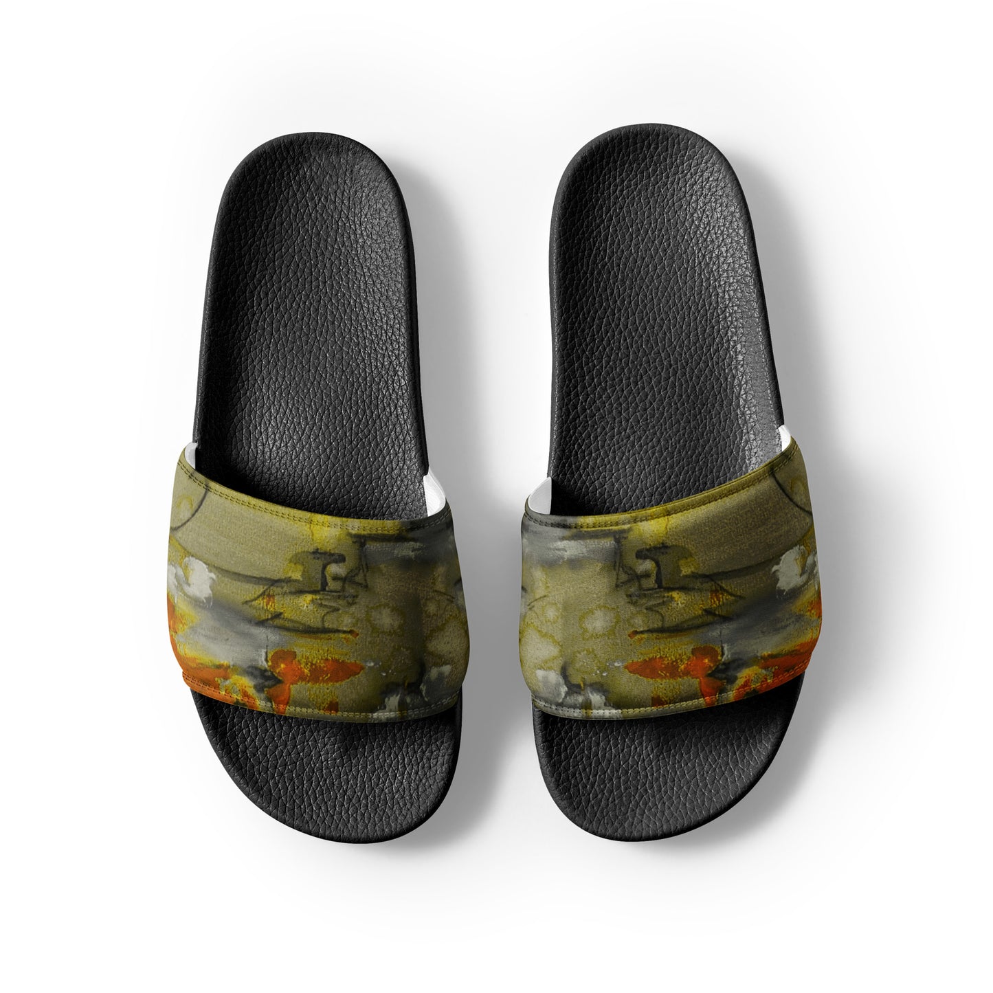 Womyn's slides - Matched Olive