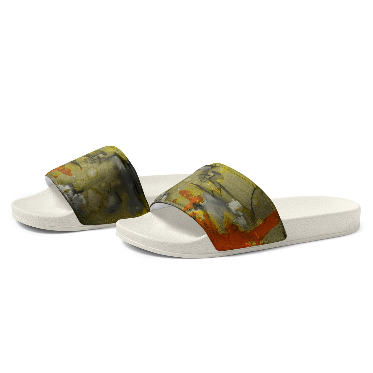 Womyn's slides - Matched Olive