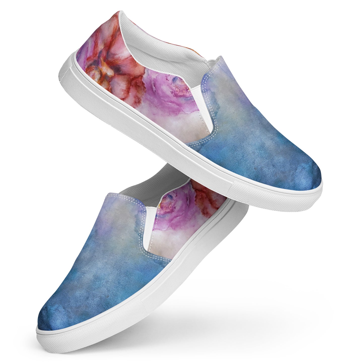 Womyn’s slip-on Flower ink