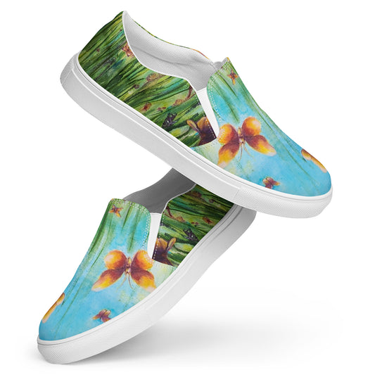 Womyn’s slip-on Butterfly Field