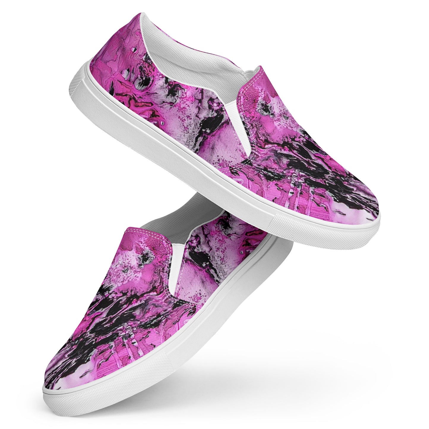 Womyn’s slip-on Pink Marble