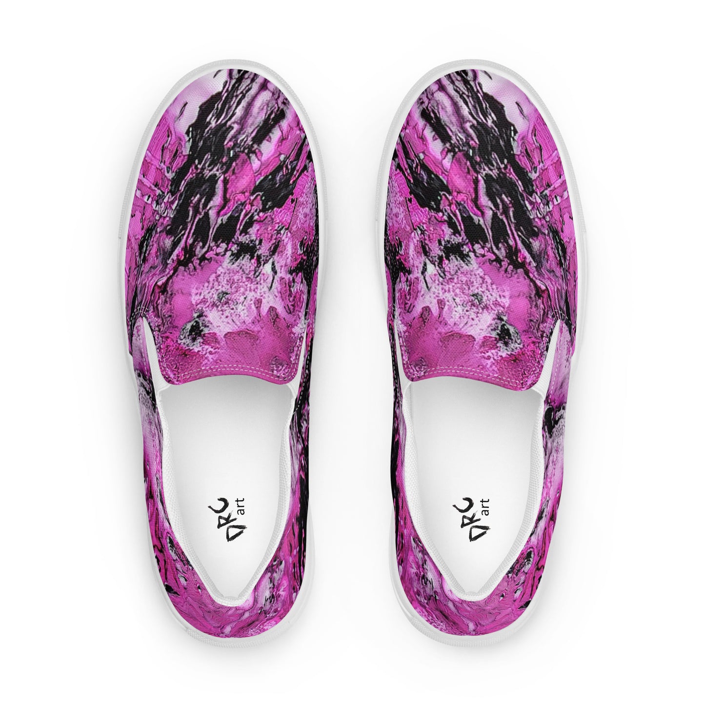 Womyn’s slip-on Pink Marble