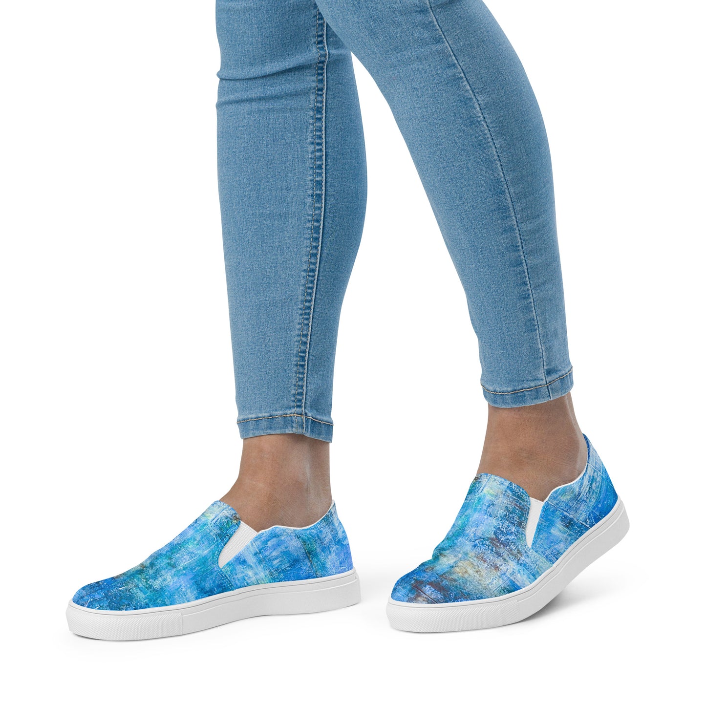 Womyn’s slip-on Bright Earth Blue