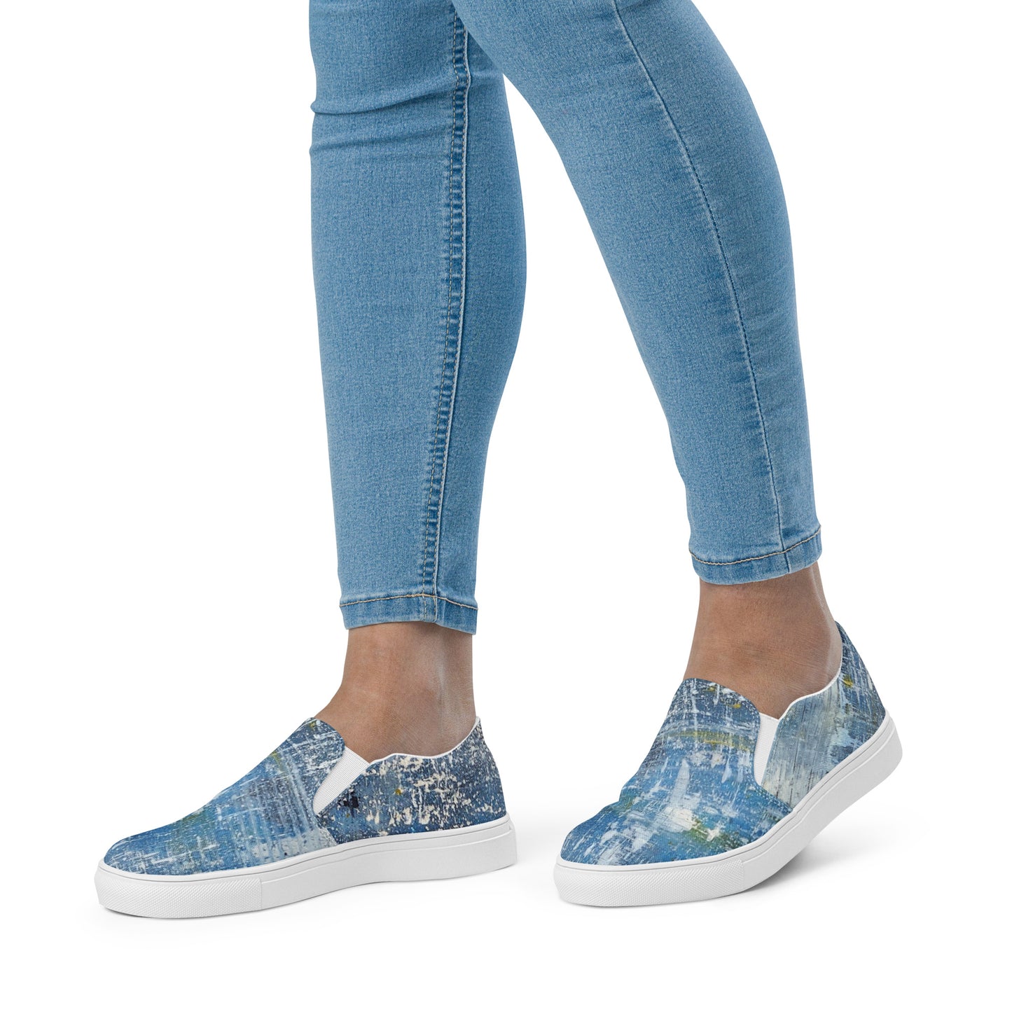 Womyn’s slip-on Denim Scrape