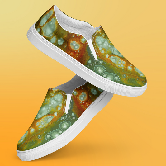 Womyn’s Slip-On - Galaxy Green