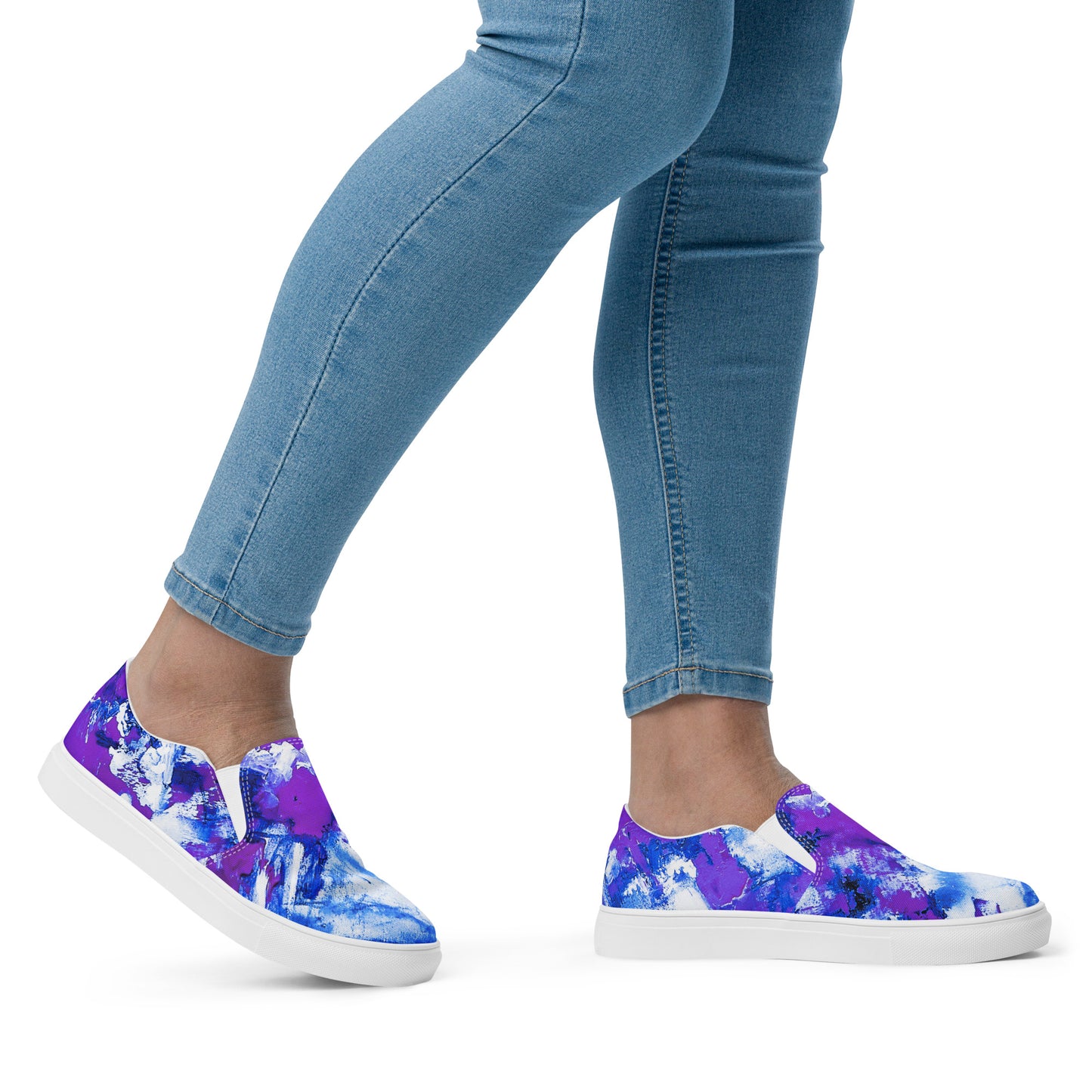 Womyn’s slip-on Is it Blue